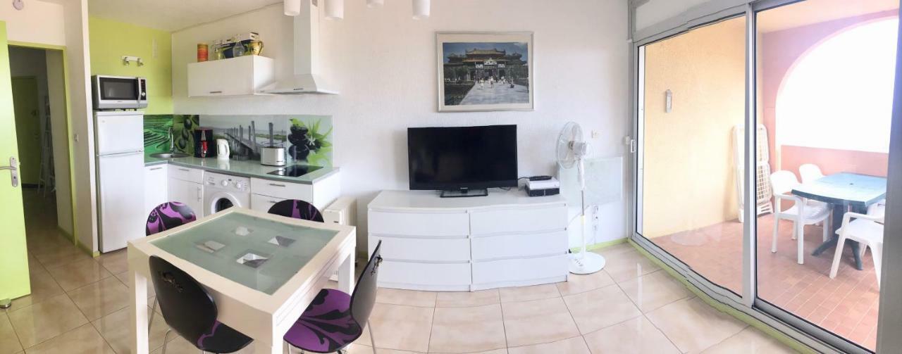 Barcaresa-Agreable Appartement Vue Mer Panoramique Le Barcares Exterior photo